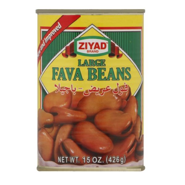 ZIYAD: Bean Fava Lrg, 15 oz