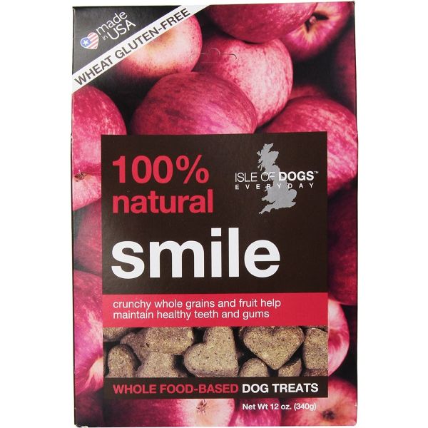 ISLE OF DOGS: Natural Smile Dog Treats, 12 oz