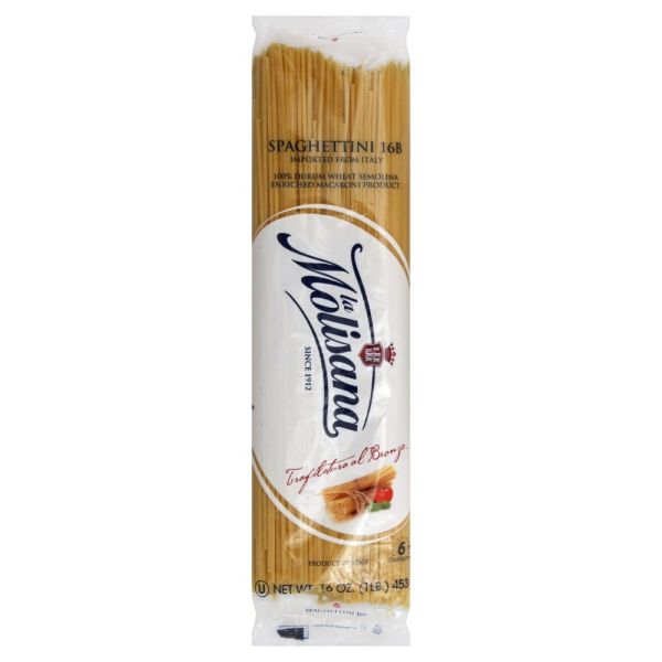 LA MOLISANA: Spaghettini Bronzo Pasta, 16 oz