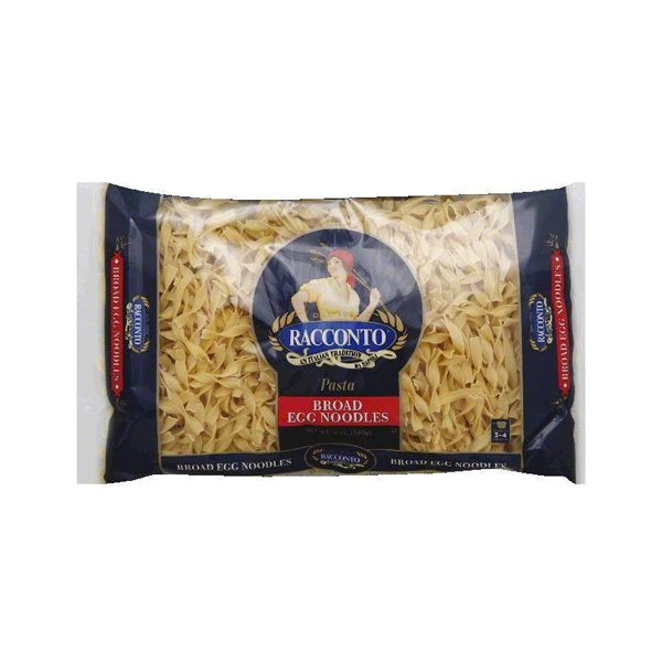 RACCONTO: Broad Egg Noodle, 12 oz