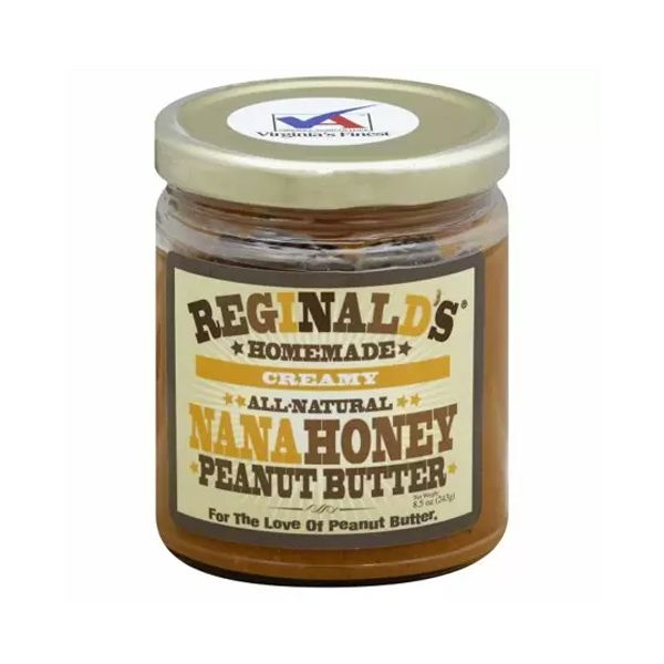 REGINALDS HOMEMADE: Nana Honey Peanut Butter, 8.5 oz
