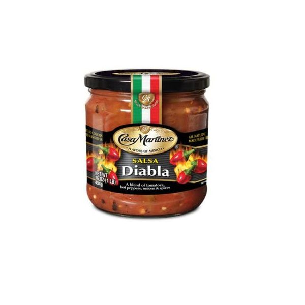 CASA MARTINEZ: Diabla Salsa, 16 oz