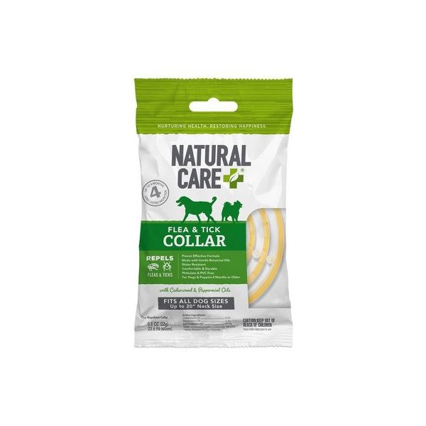 NATURAL CARE: Flea & Tick Dog Collar, 1 ea