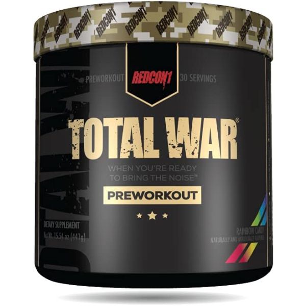 REDCON1: Total War Pre Workout Rainbow Candy, 15.54 oz