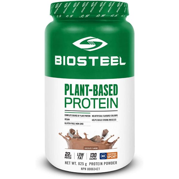 BIOSTEEL: Chocolate Plant Based Protein, 29 oz