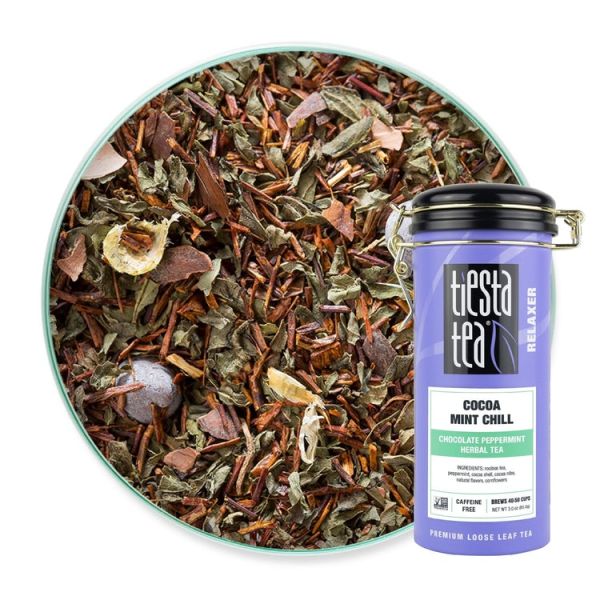 TIESTA TEA: Cocoa Mint Chill Herbal Tea, 3 oz