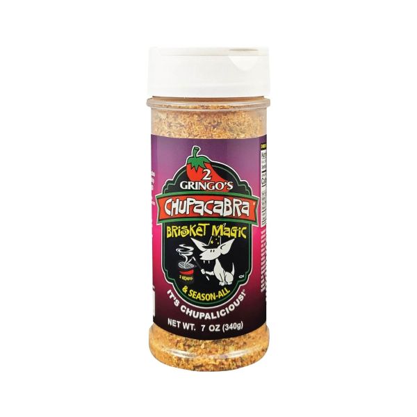 2 GRINGOS CHUPACABRA: Brisket Magic Seasoning, 7 oz