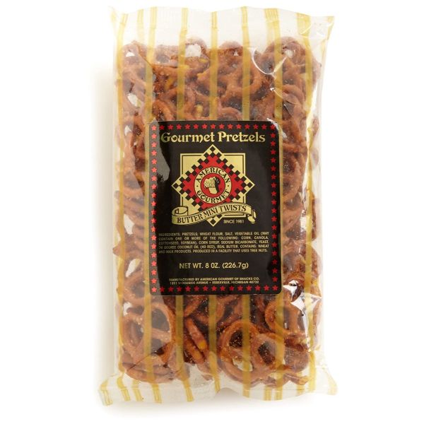 AMERICAN GOURMET: Butter Mini Twists Pretzels, 8 oz