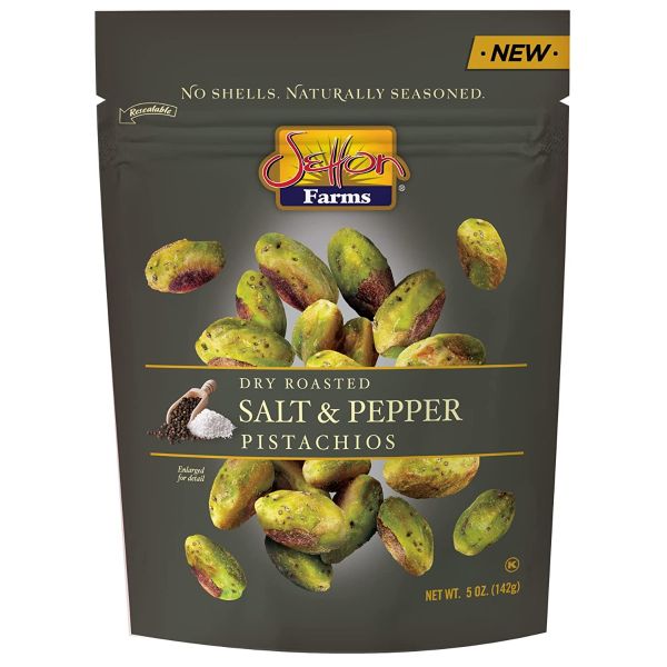 SETTON FARMS: Pistachio Kernels Salt & Pepper, 5 OZ