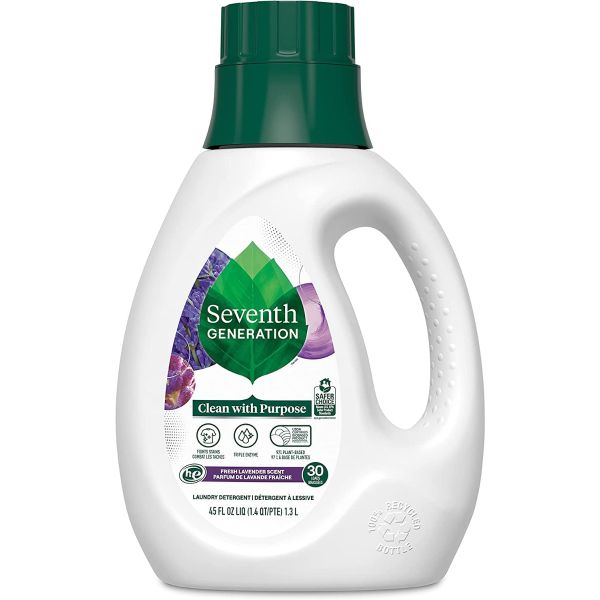 SEVENTH GENERATION: Liquid Laundry Lavender, 45 FO