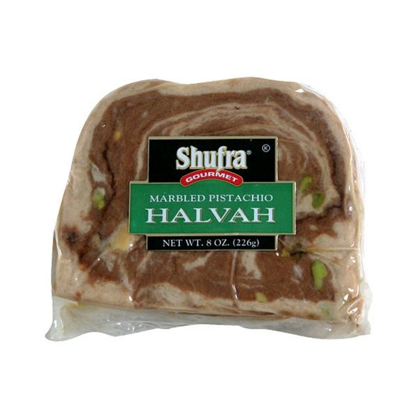 SHUFRA: Marbled Pistachio Halvah, 8 oz