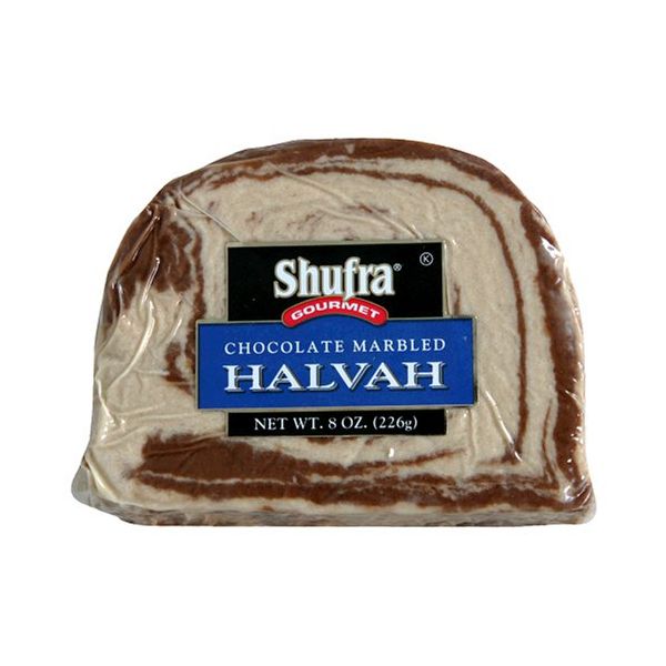 SHUFRA: Chocolate Marbled Halvah, 8 oz