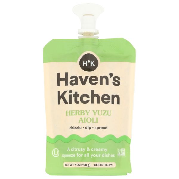 HAVENS KITCHEN: Aioli Herby Yuzu, 7 oz