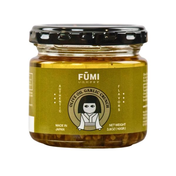 FUMI: Japanese Olive Oil Garlic Crunch, 3.8 oz