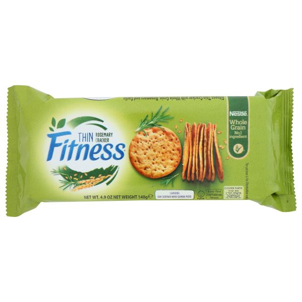 NESTLE FITNESS: Cracker Thins Rosemary, 4.9 oz