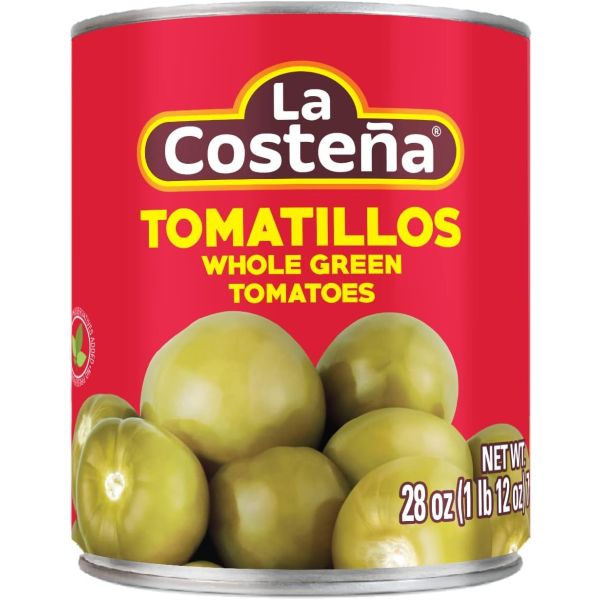 LA COSTENA: Tomatillos Whole Green Tomatoes, 28 oz