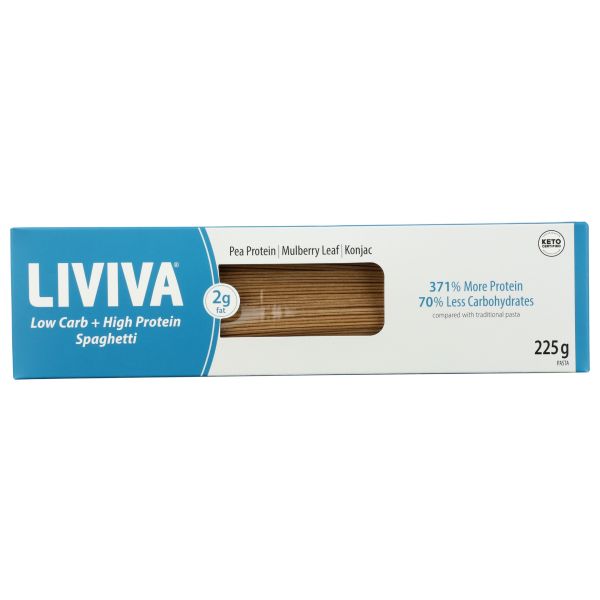 LIVIVA: Low Carb Keto Spaghetti Pasta, 7.05 oz