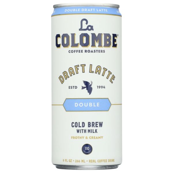 LA COLOMBE: Double Draft Latte, 9 fo