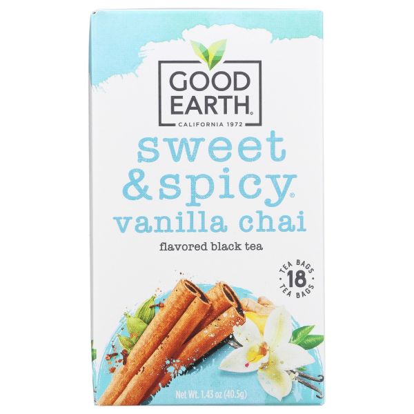 GOOD EARTH: Tea Chai Of Mine, 18 bg