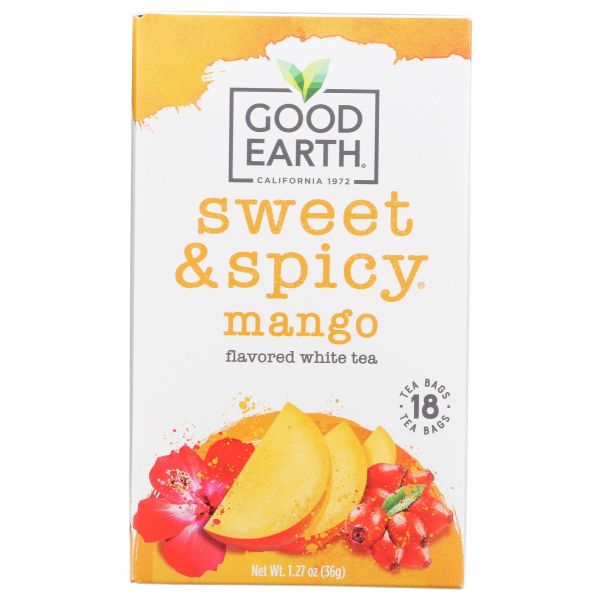 GOOD EARTH: Tea Mango Me Crazy, 18 bg