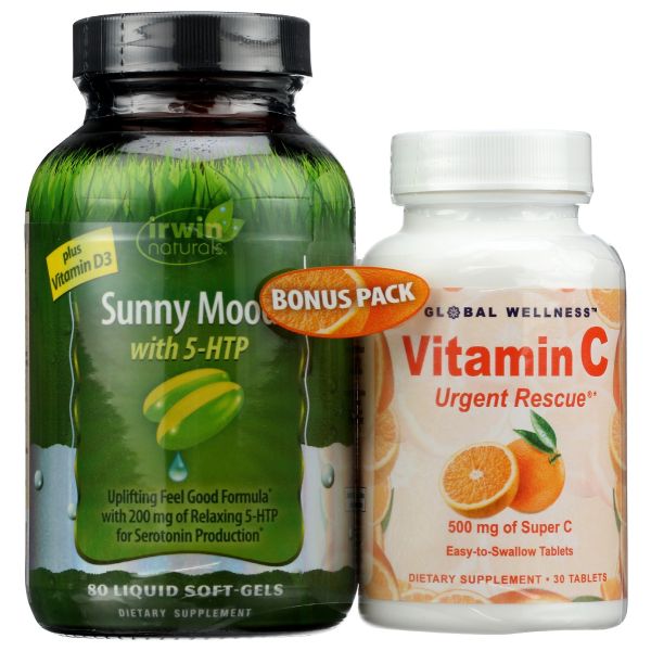 IRWIN NATURALS: Sunny Mood Vitc, 80 sg