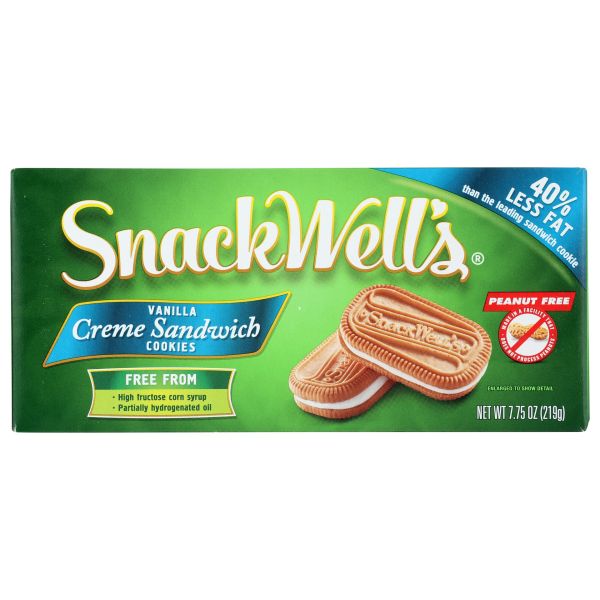 SNACKWELLS: Cookie Sndwch Vnla Crm, 7.75 oz