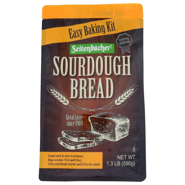 SEITENBACHER: Kit Sourdough Bread Grmn, 20.8 oz