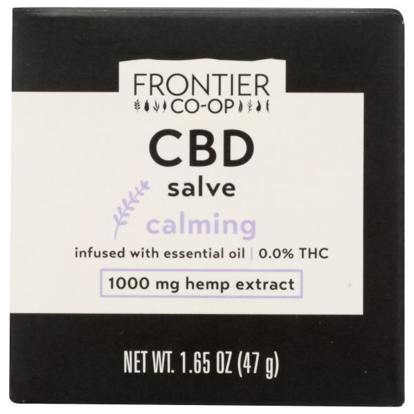 FRONTIER COOP: Salve Cbd Calming 1000Mg, 1.65 oz