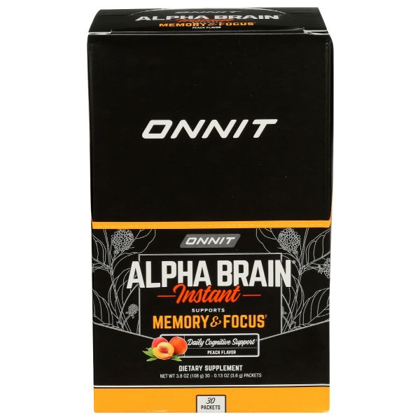 ONNIT: Brain 30Pkt Peach, 30 bx