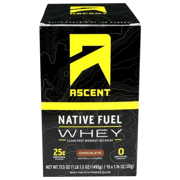 ASCENT: Whey Prtn Chc 15Pk, 6 oz