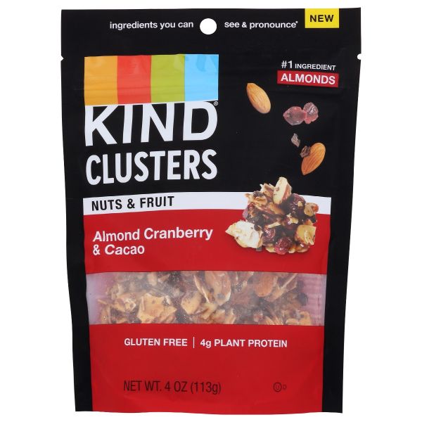 KIND: Snack Almn Cranbry Cacao, 4 oz