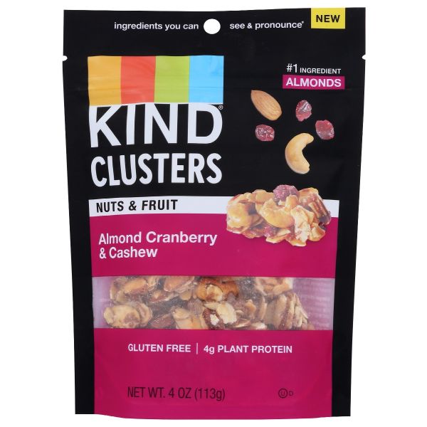 KIND: Snack Almnd Cranbry Cashw, 4 oz