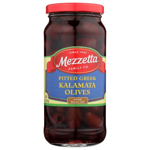 MEZZETTA: Pitted Greek Kalamata Olives, 9.5 oz