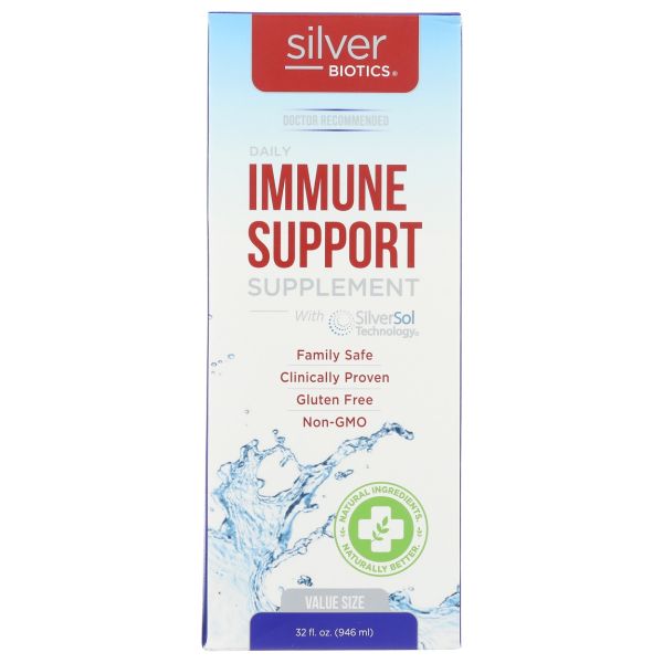 AMERICAN BIOTECH LABS: Silver Biotics Immune Support, 32 oz