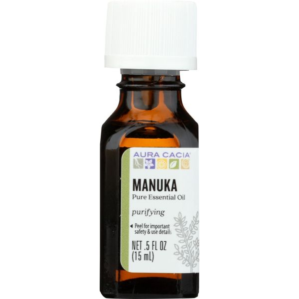 AURA CACIA: Manuka Essential Oil, 0.5 fo