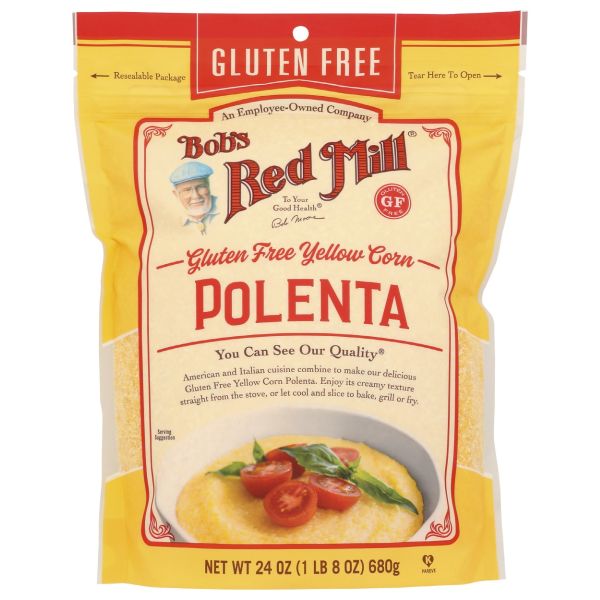 BOBS RED MILL: Gluten Free Yellow Corn Polenta, 24 oz