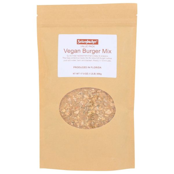 SEITENBACHER: Vegan Burger Mix, 17.9 oz