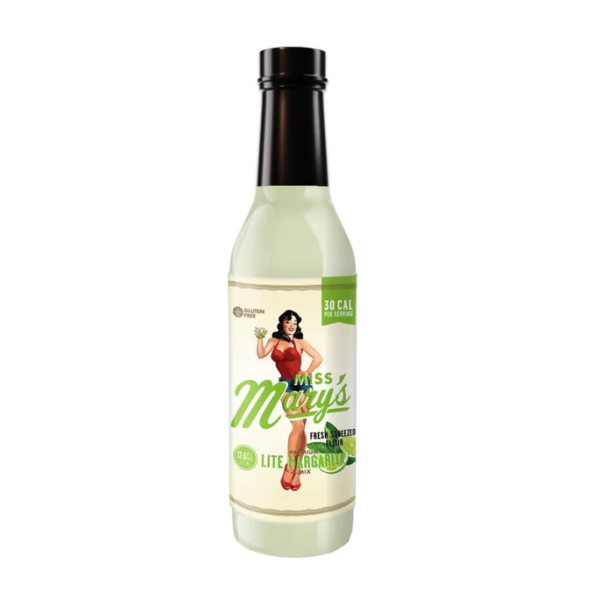 MISS MARYS MIX: Lite Margarita Mix, 12.6 fo