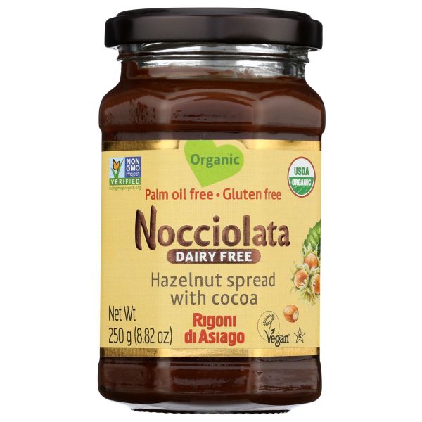 RIGONI DI ASIAGO: Nocciolata Dairy Free, 8.82 oz