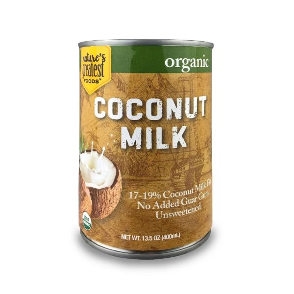 NATURES GREATEST FOODS: Coconut Milk, 13.5 oz