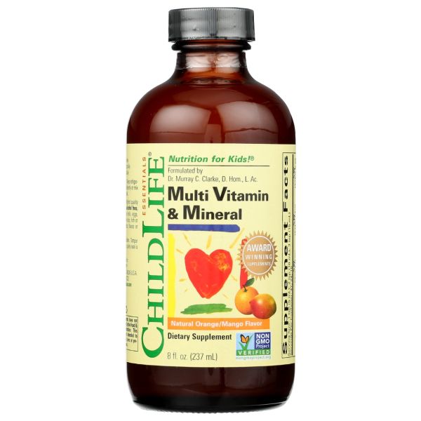 CHILDLIFE: Childrens Multi Vitamin and Mineral, 8 oz