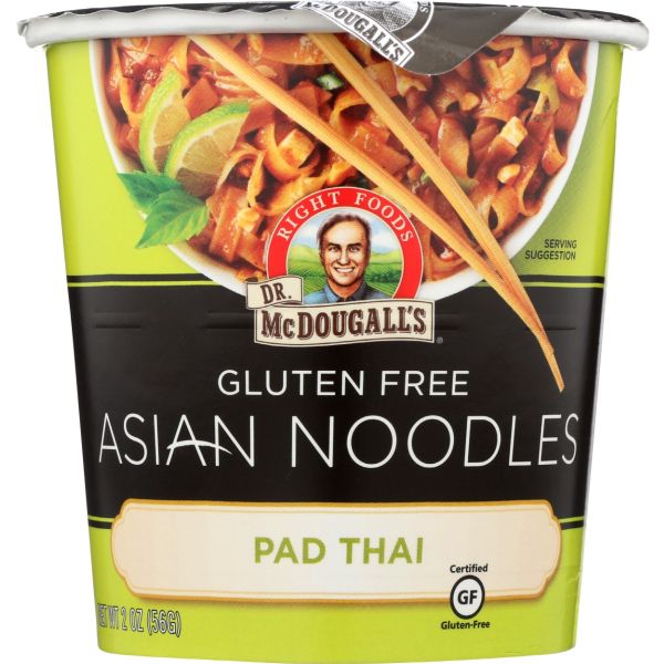 DR MCDOUGALLS: Pad Thai Gluten Free Noodle Cup, 2 oz