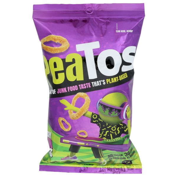 PEATOS: Crunchy Onion Rings, 3 oz