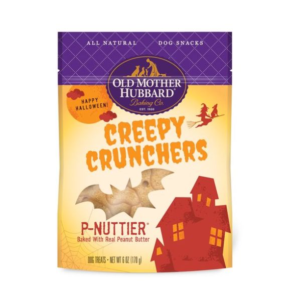 O: Creepy Crunchers Dog Treats, 6 oz