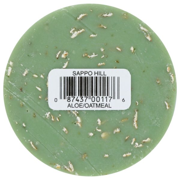 SAPPO SOAP: Aloe Oatmeal Soap, 3.5 oz