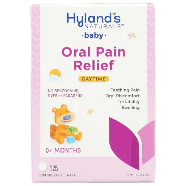 HYLAND: Baby Oral Pain Relief Daytime, 125 tb