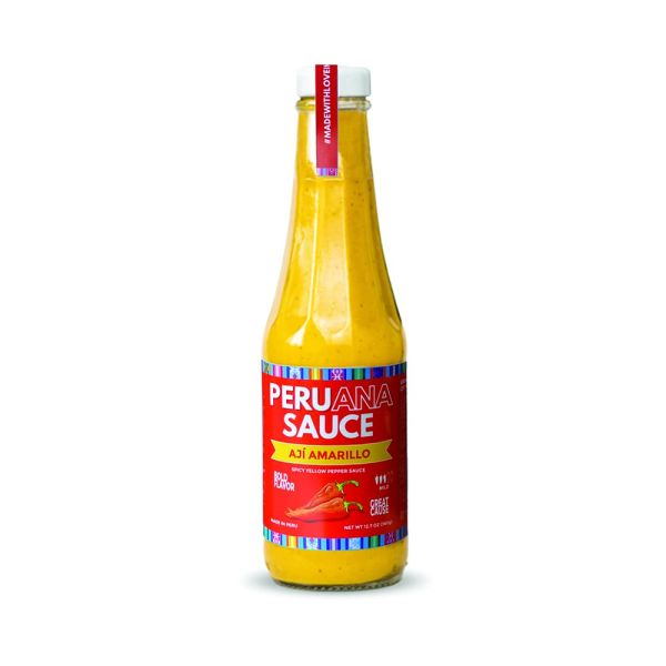 PERUANA SAUCE: Aji Amarillo Sauce, 7 fo