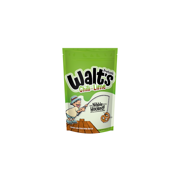 WALTS PRETZELS: Chili Lime Pretzels, 7 oz