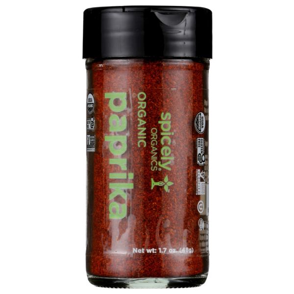 SPICELY ORGANICS: Organic Paprika Jar, 1.7 oz