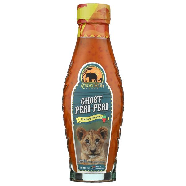 AFRICAN DREAM FOODS: Ghost Peri Peri Sauce, 5 fo